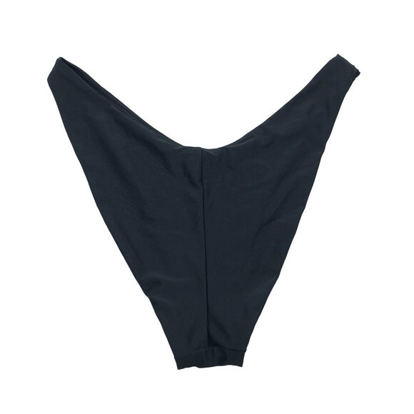 Aerie Bikini Bottom Cheekier High Cut Black XXL - Picture 2 of 4